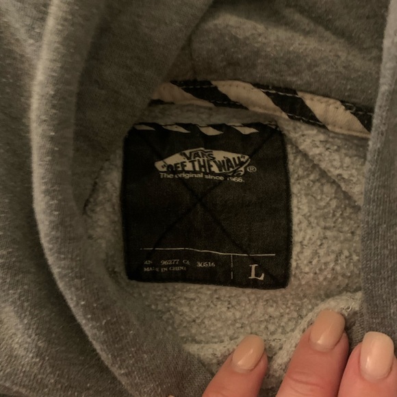 Vans Leopard logo Hoodie Sweatshirt - Picture 4 of 4